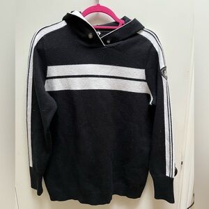 Alp N Rock Black and White Sweater M